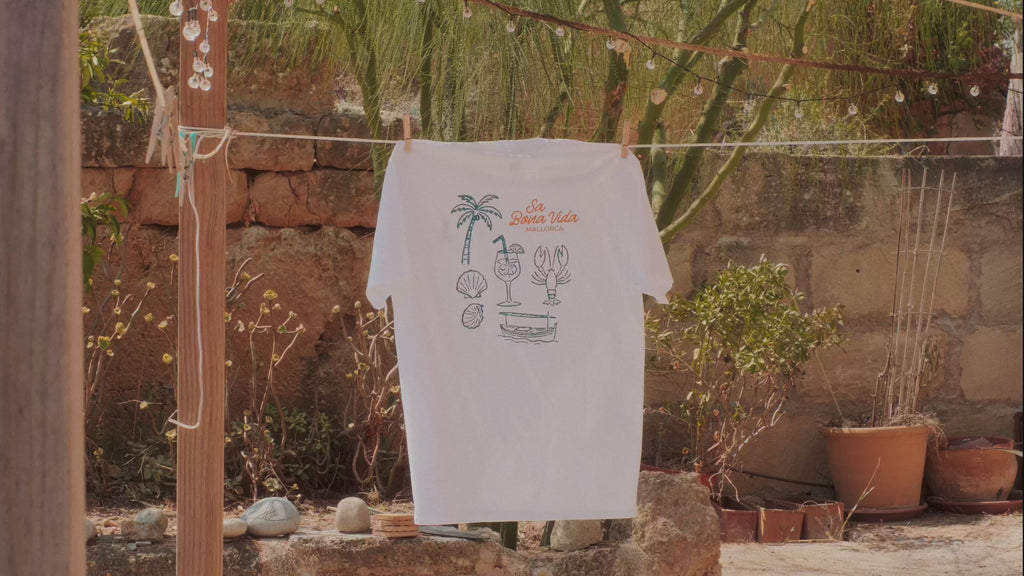 Mediterranean Vibes – Camiseta Sa Bona Vida Mallorca